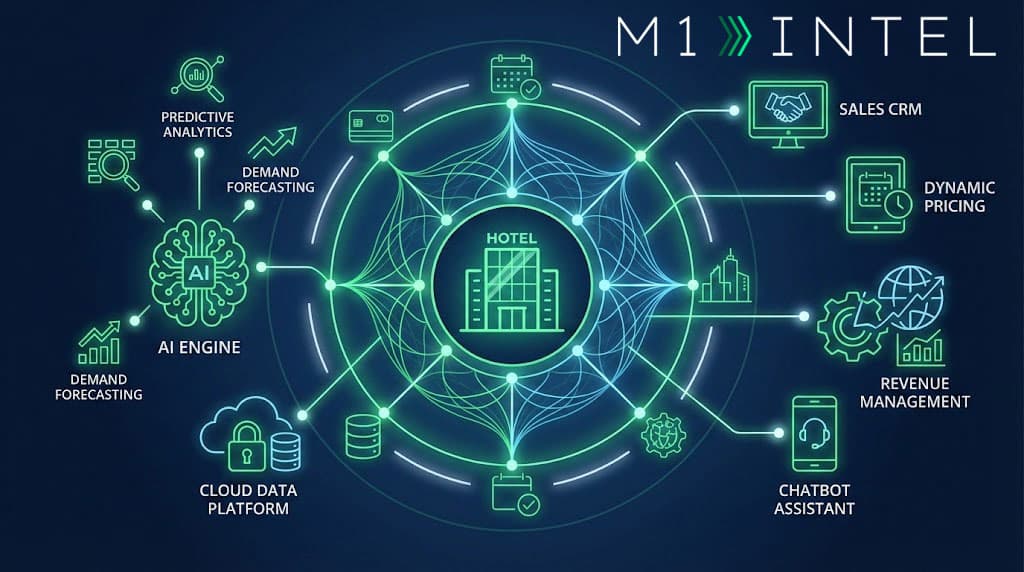MCP layer diagram for hotels