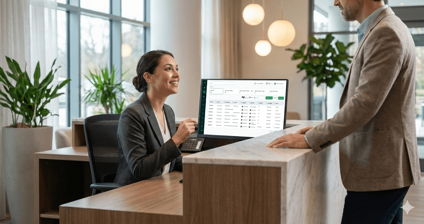 Why Front Desk Staff Should Have CRM Access