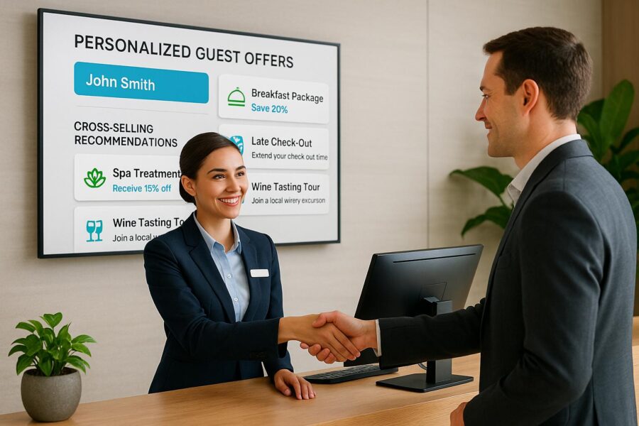 How AI Automates Hotel Cross-Selling