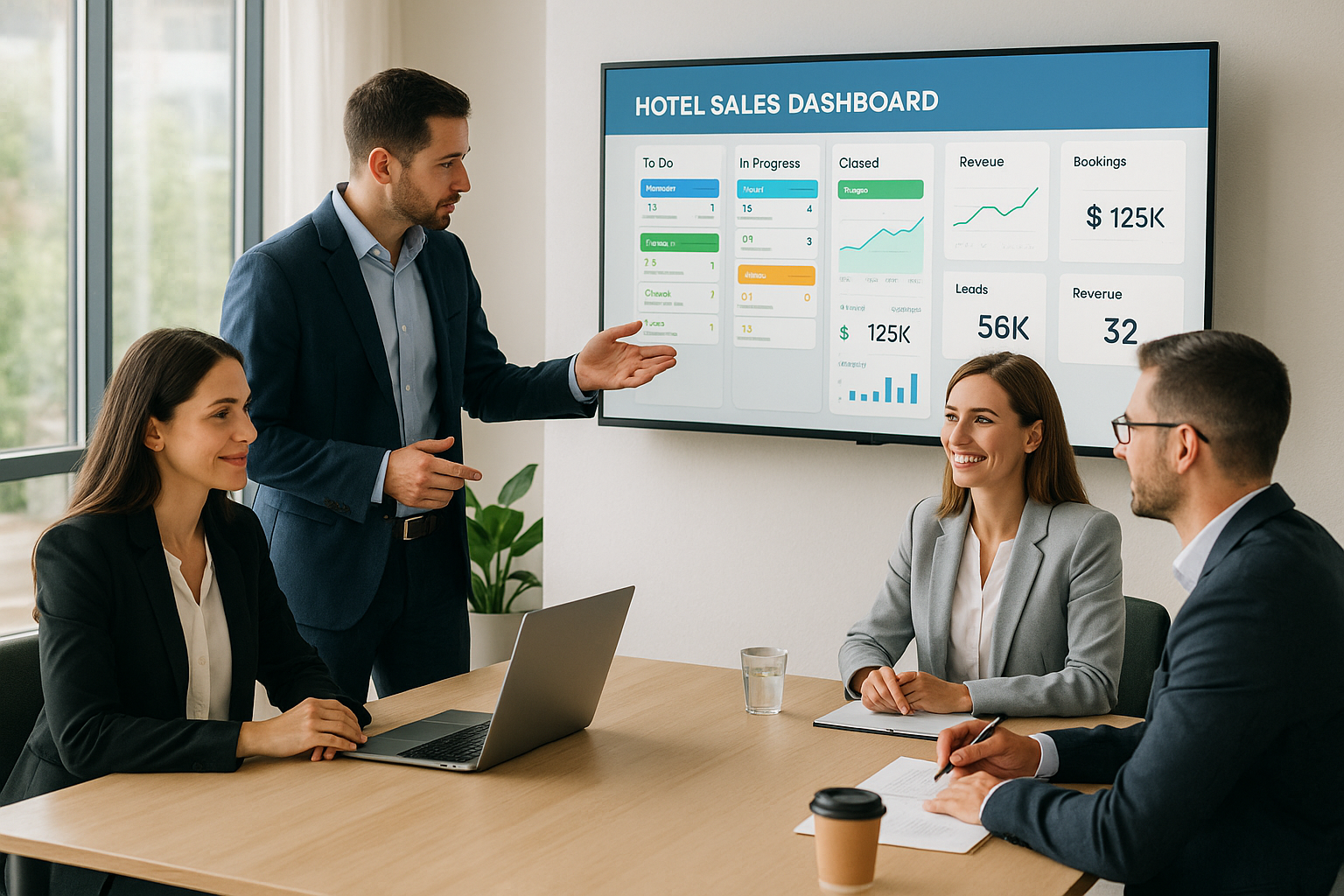 Hotel Sales Dashboards: Boost Team Visibility