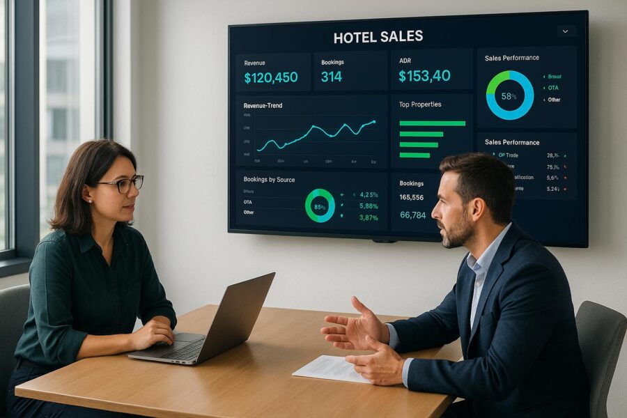 How APIs Enable Real-Time Hotel Sales Insights