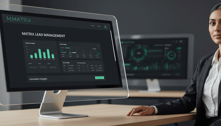 Hotel Lead Management Software for Sales Teams & Management Companies 1 hotel director of sales working on hotel lead management with Matrix