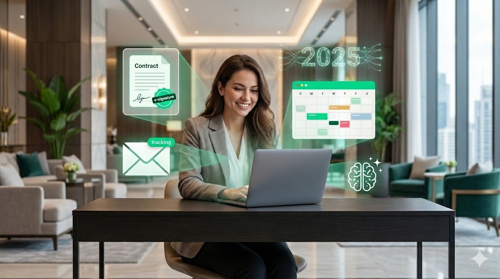 Home 15 2025 year in review top features hotel crm