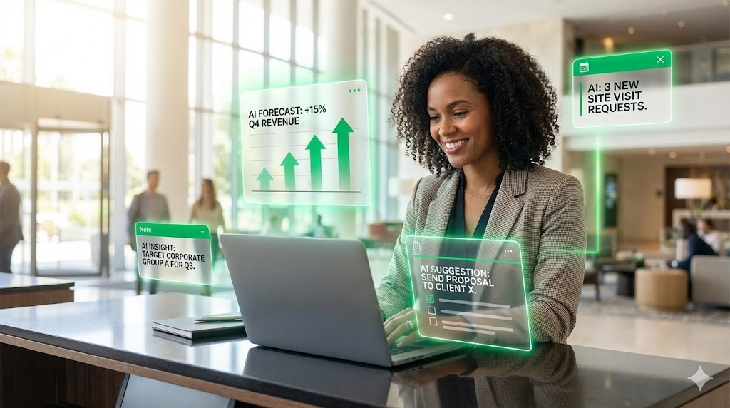 ai matrix hotel sales crm